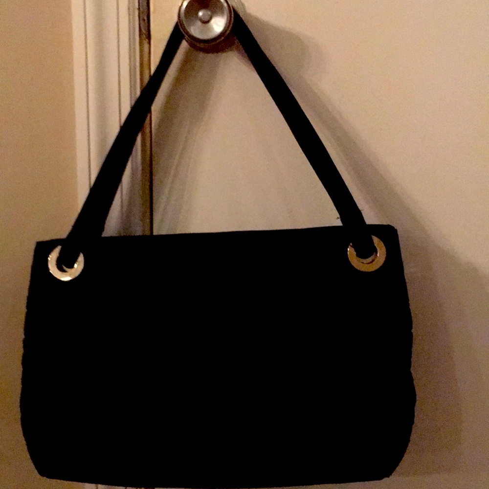 Vera Bradley black shoulder bag
